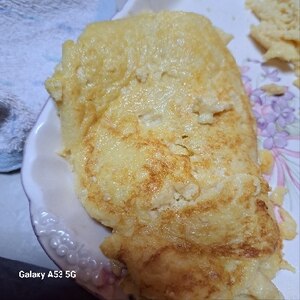 卵と豆腐のヘルシーオムレツ☆（レッツ・メタボ予防）